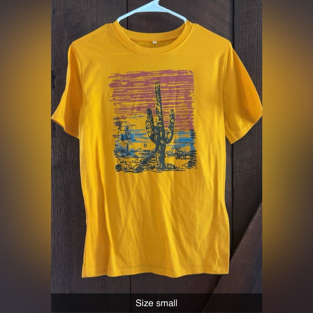 Yellow Graphic T-Shirt